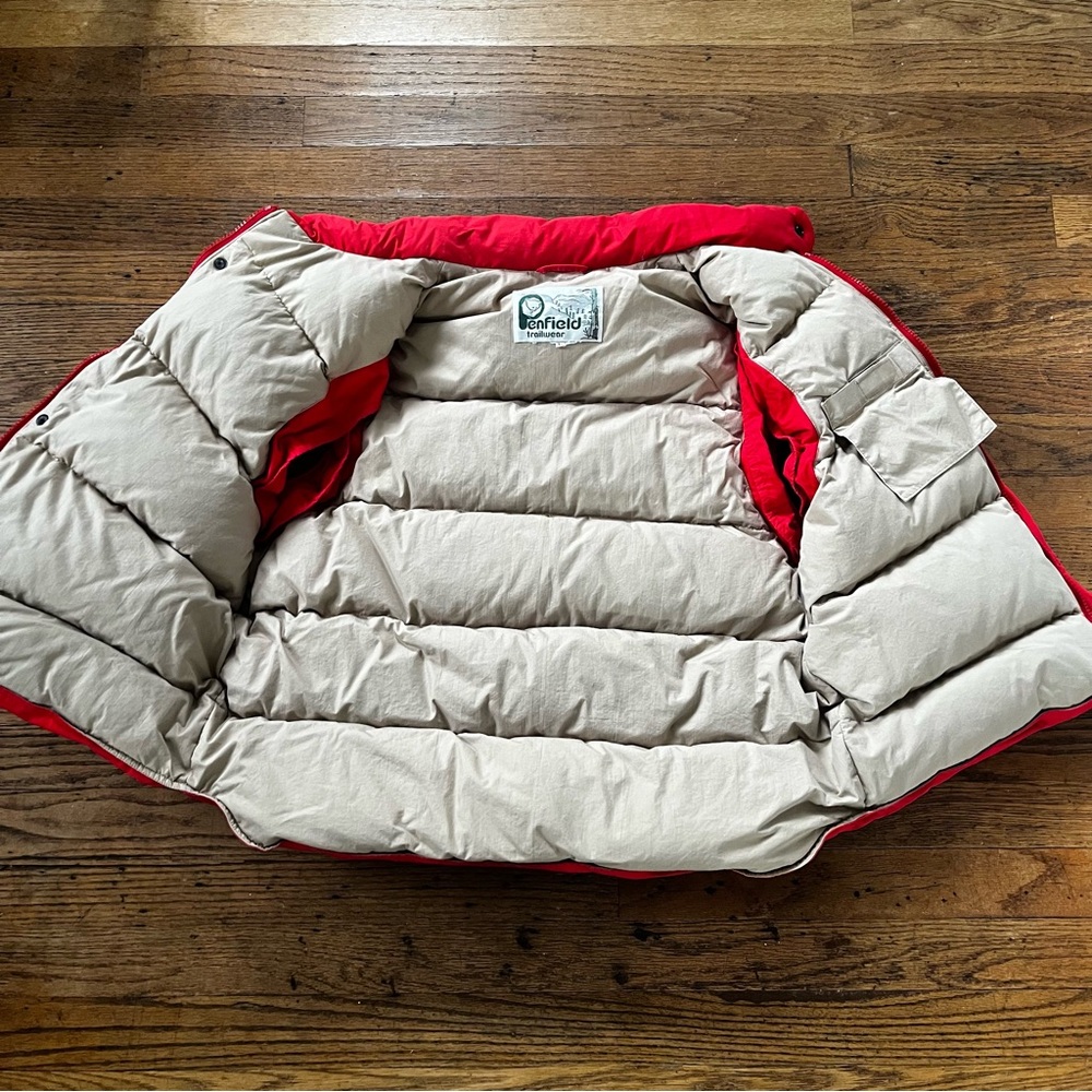 Vintage Penfield Red Down Vest Size Large - Picture 5 of 6